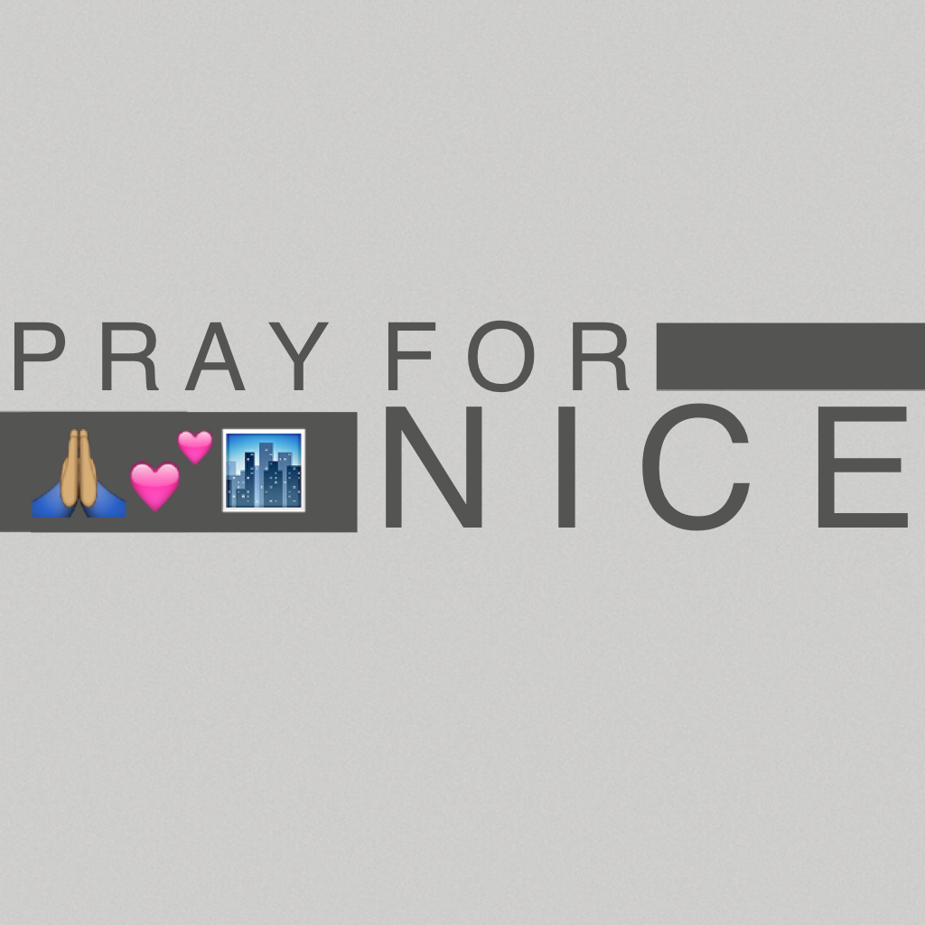 Click. 
80 people were killed today because of one terrorist who felt like this would change things. It will. But not for the better. 

Pray for nice, remember the victims.