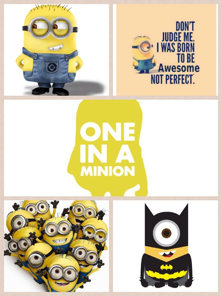 One in a minion... 😜