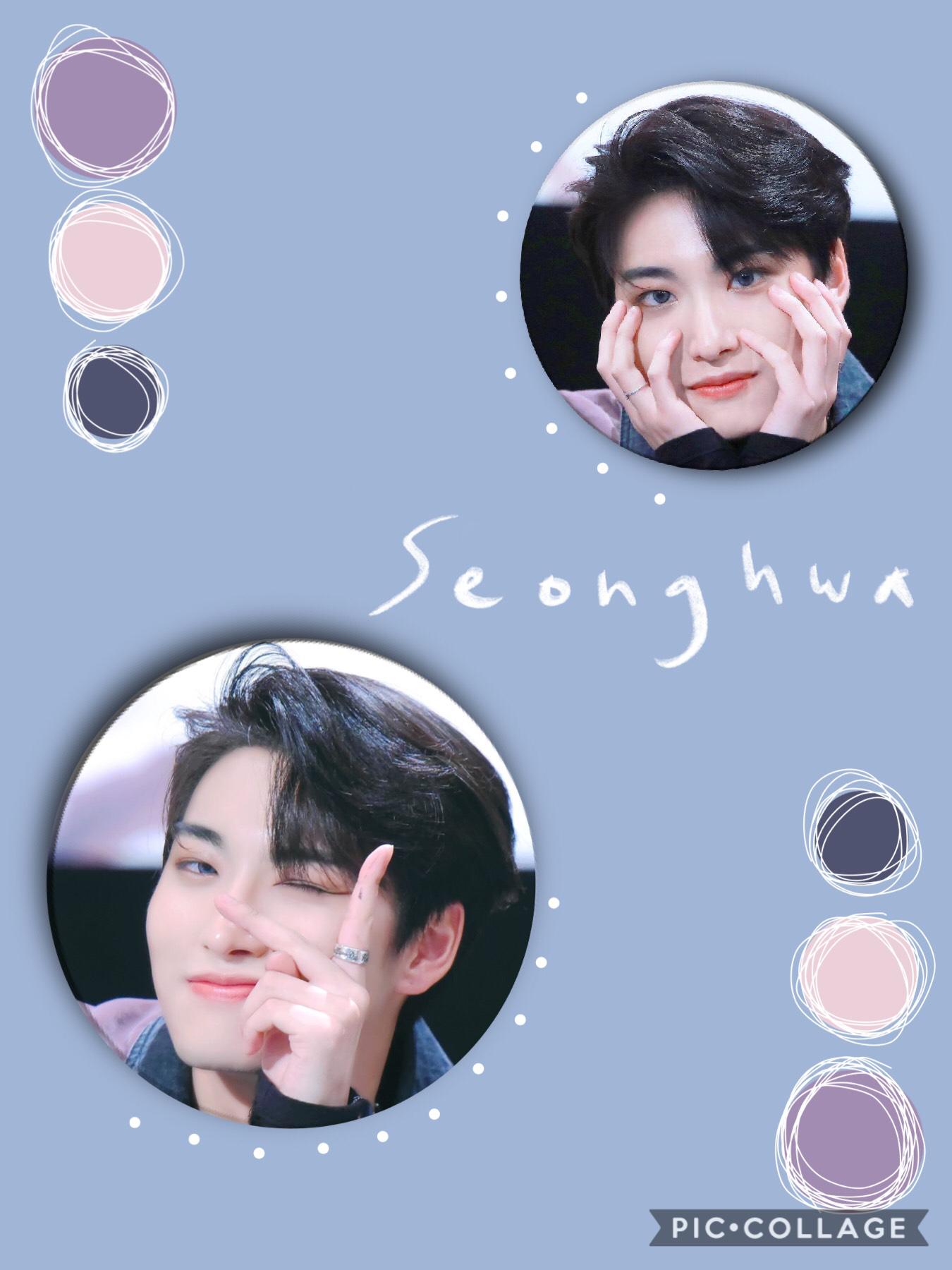 - 🥭 -

I’m trying to get into Ateez and so far I’m liking Seonghwa and Wooyoung...? 

Sorry if I got the names wrong LOL I wanna like Hongjoong and Mingi but they’re my friends’ biases 😂

Anyways, this is pretty simple and cute 🤷‍♀️