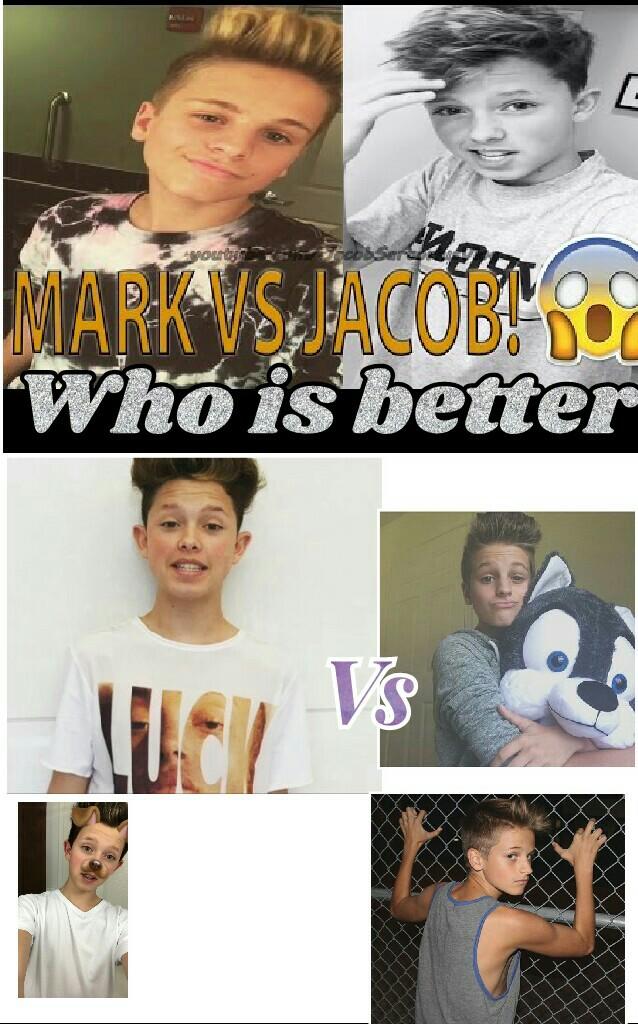☺Who IS btter Jacob Vs Mark Thomas😉