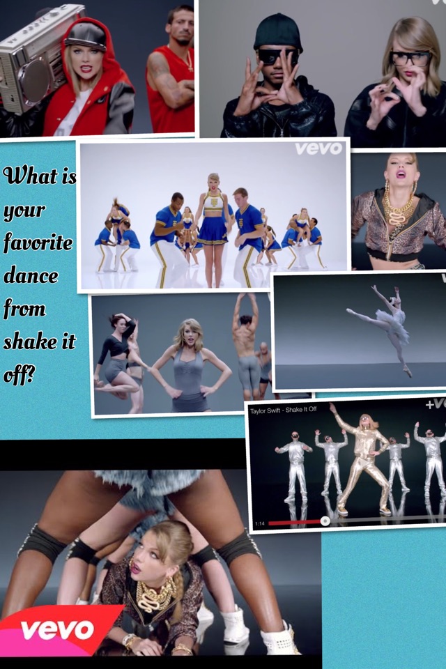 What is your favorite dance from  shake it off?