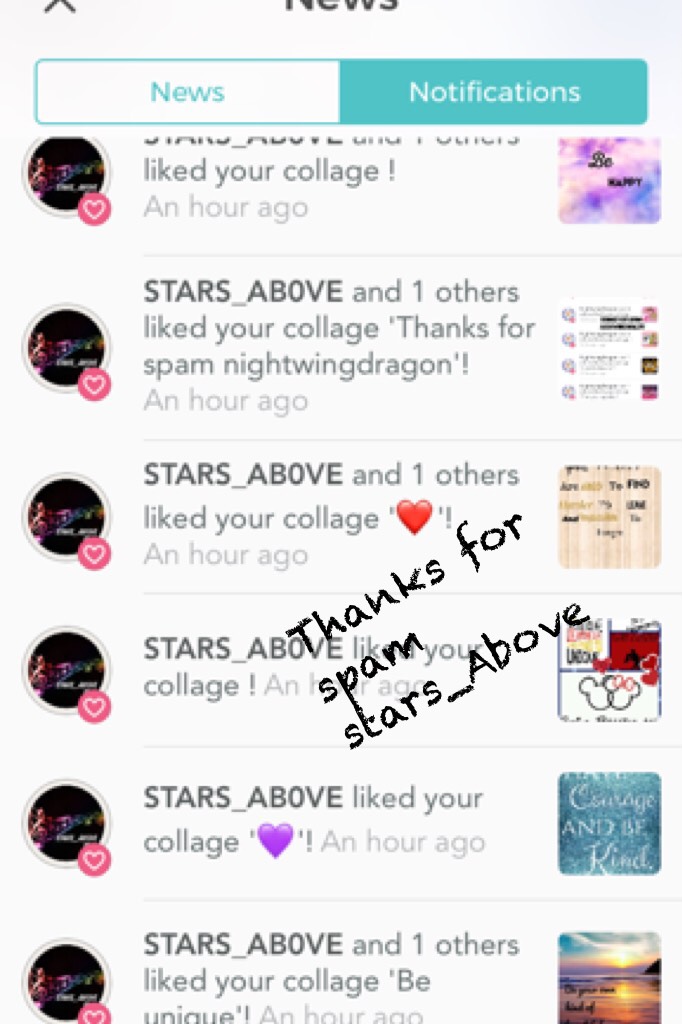 Thanks for spam stars_Above appreciate it thx