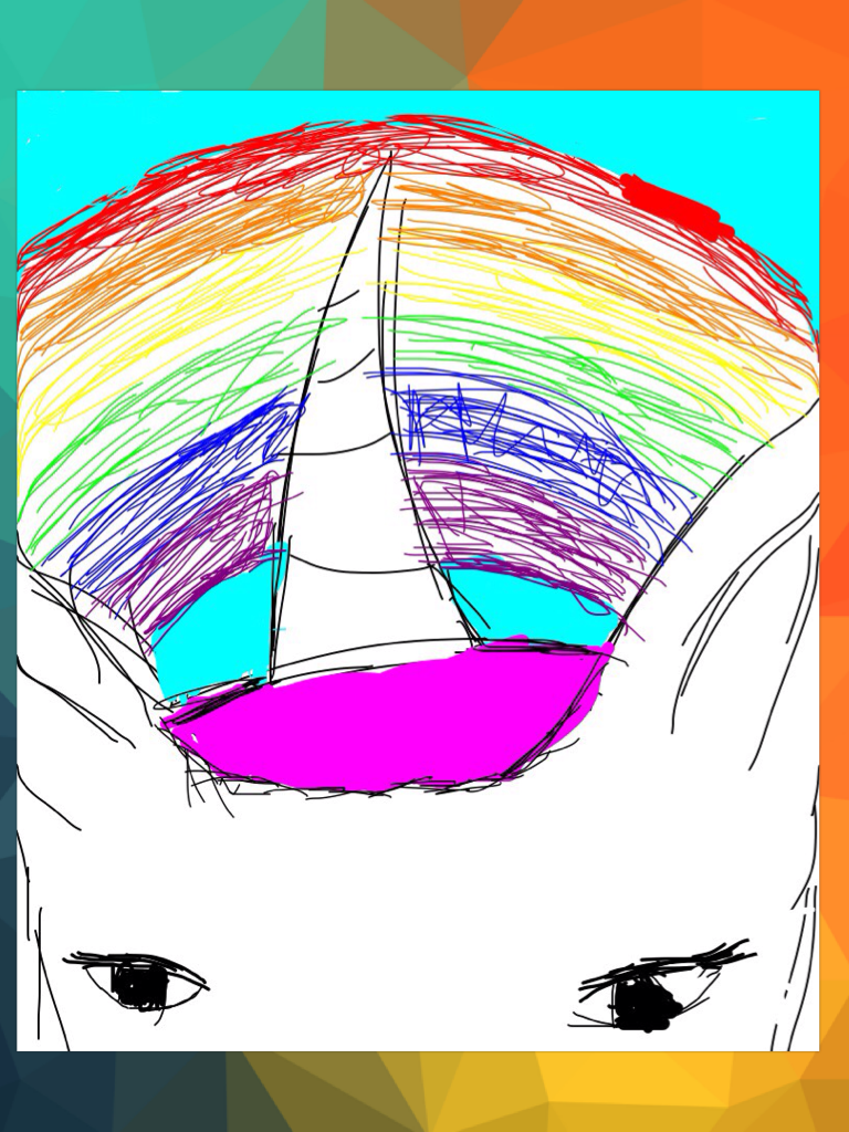Idk why I made a unicorn...all I'm gonna say is that I was bored ~Drawer Out~ #DrawingForLife