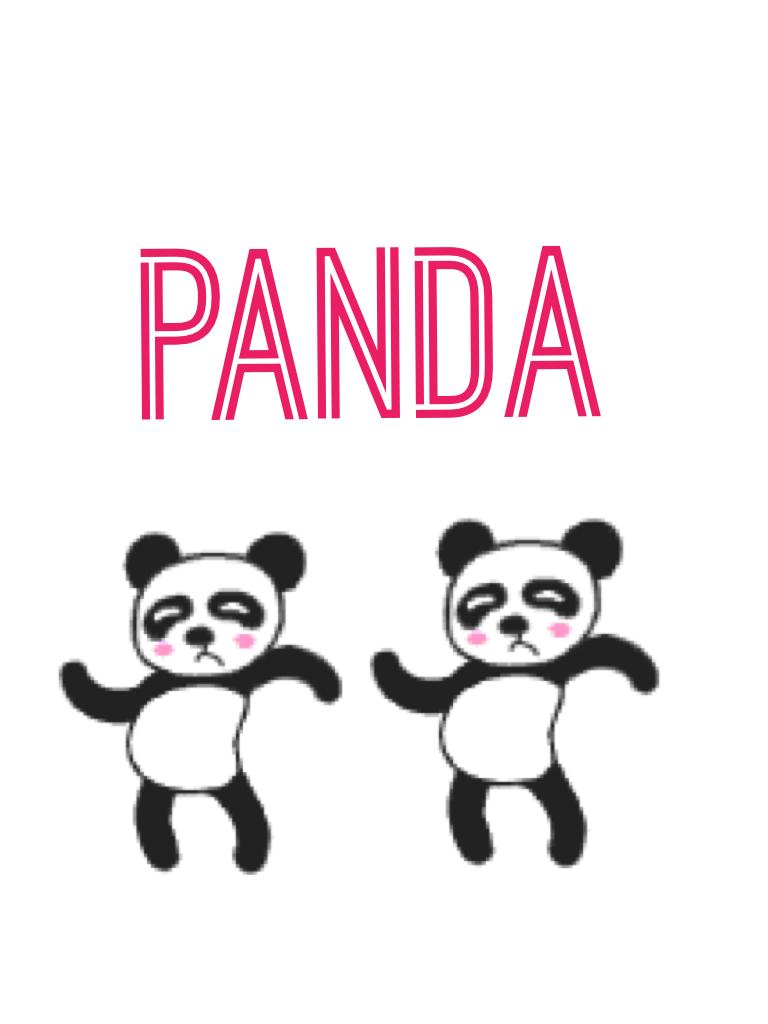 Panda love it 😘😘