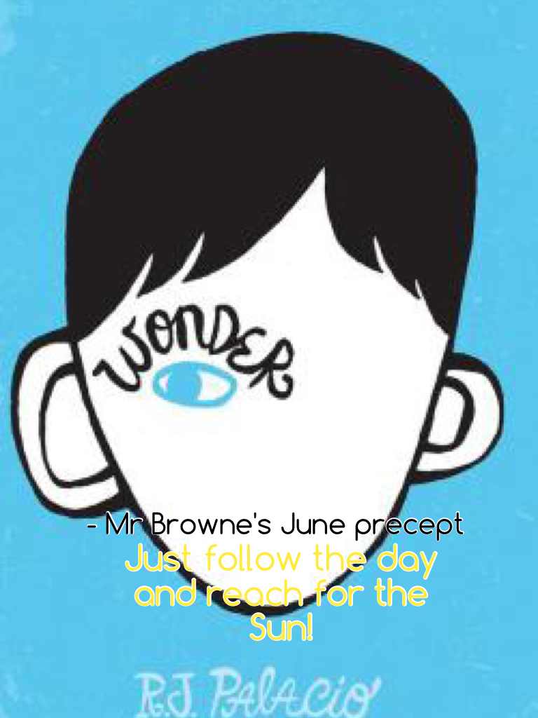 Who's read Wonder?! Such a good book...