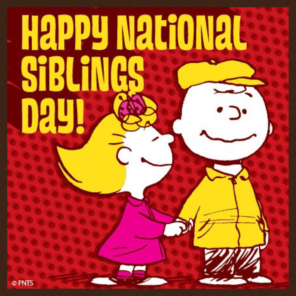 Happy National Sibling Day! 😆 💞 I’m almost completely better, it was a quick cold. 👌🏻 QOTD: How many sibs do you have/do you have any? 👭👬 AOTD: I have 4, 2 brothers and 2 sisters. 👩🏻 👱🏻‍♀️ 🧑🏻 👦🏼 👧🏻