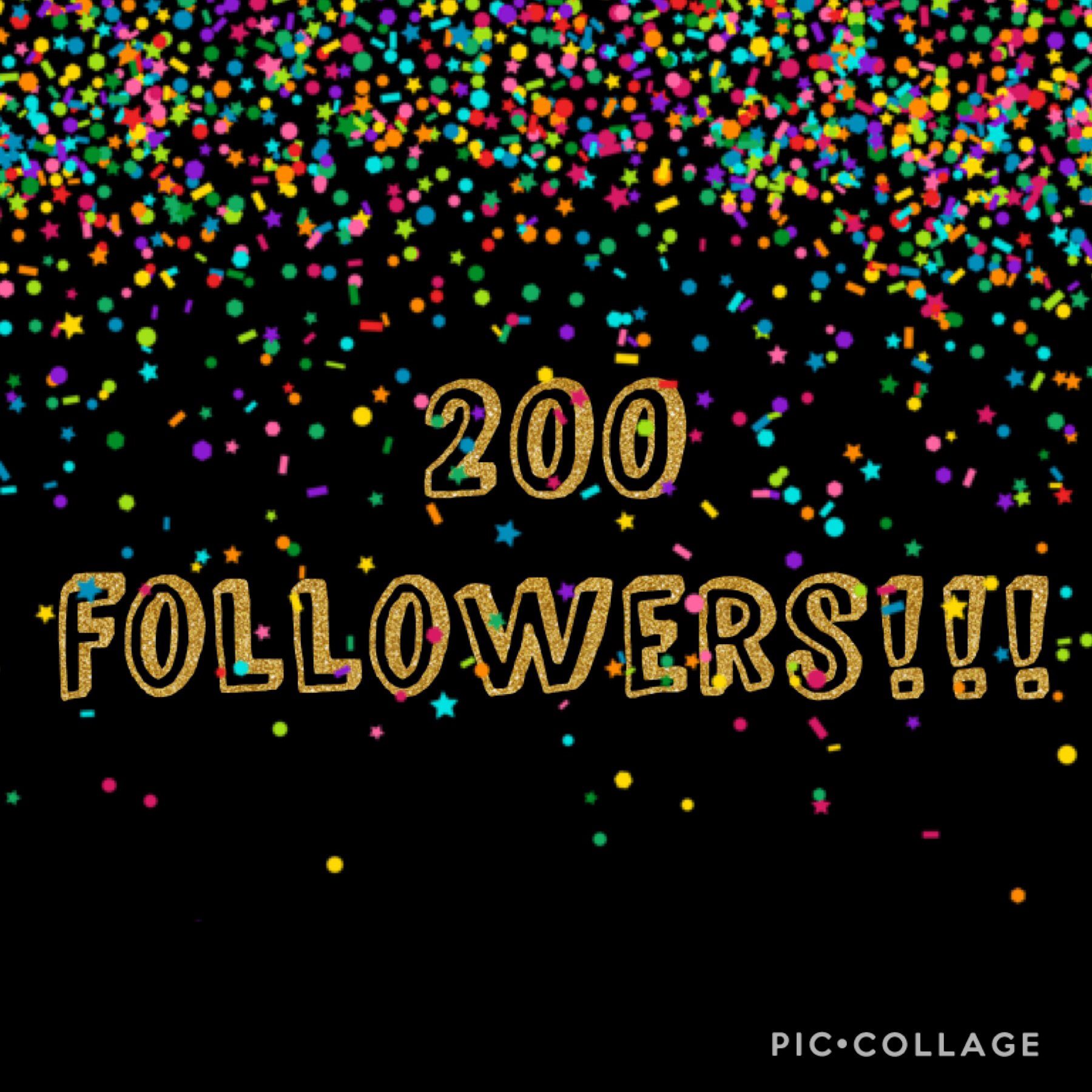 Thank you guys soooo much for 200 followers!!! I'm so happy! I'm sorry I haven't been posting very much there's just been a lot going on. But you might be seeing a new theme here soon, so be ready!!!