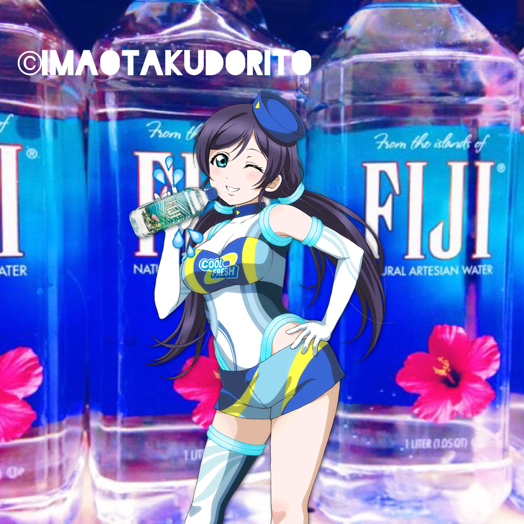 Made this because why not?my latest aesthetic on VS has been Fiji water and this is meh pfp so