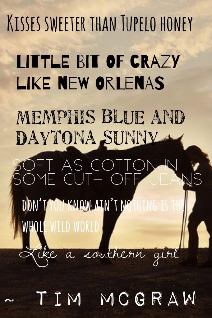 Like a southern girl❤️❤️