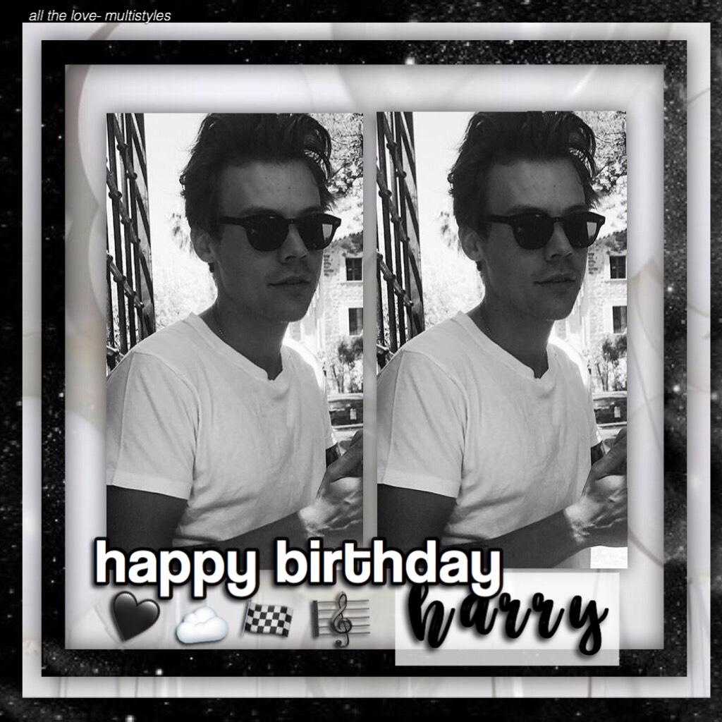tap 🖤
HAPPY BIRTHDAY HARRY STYLES!! 
I’m probably a bit late...but I couldn’t not make an edit for this guy 🖤
i hope you all like it you should also follow my on ig (please): thedailyfelton 
Love always,
multistyles 🌼