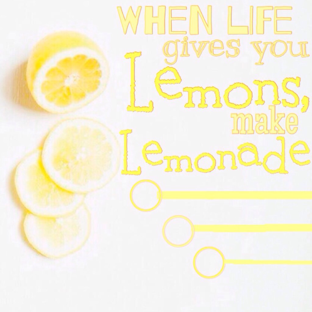 🍋Tap!🍋
Simple and sweet😊☺️ 1-10? QOTD: Lemon or lime? And Lemonade or tea? AOTD: Lemon and lemonade! Good night everyone😴😴😴😴😴