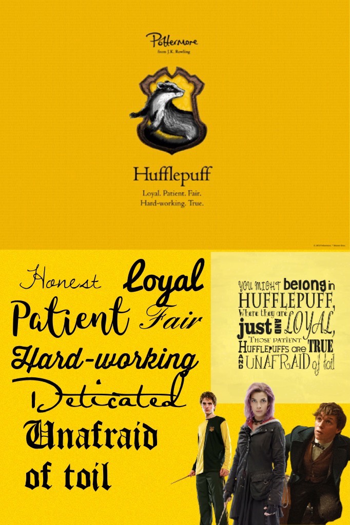 Where are my fellow Hufflepuffs?!