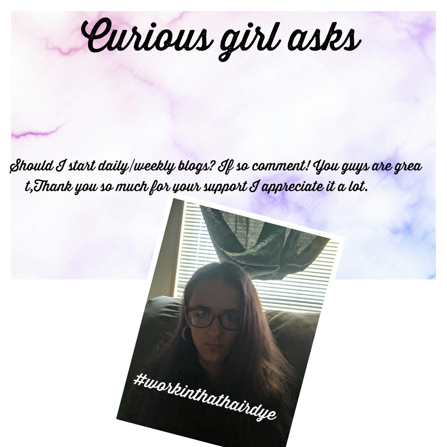 Curious Girl Asks❤ 