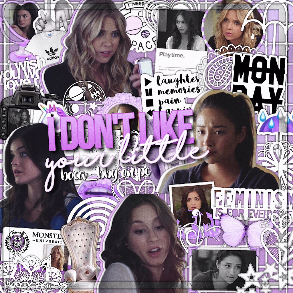 t a p [🛁]
here's a pll edit of a random episode in season 2😂 anyone want to do a pll or riverdale collab??