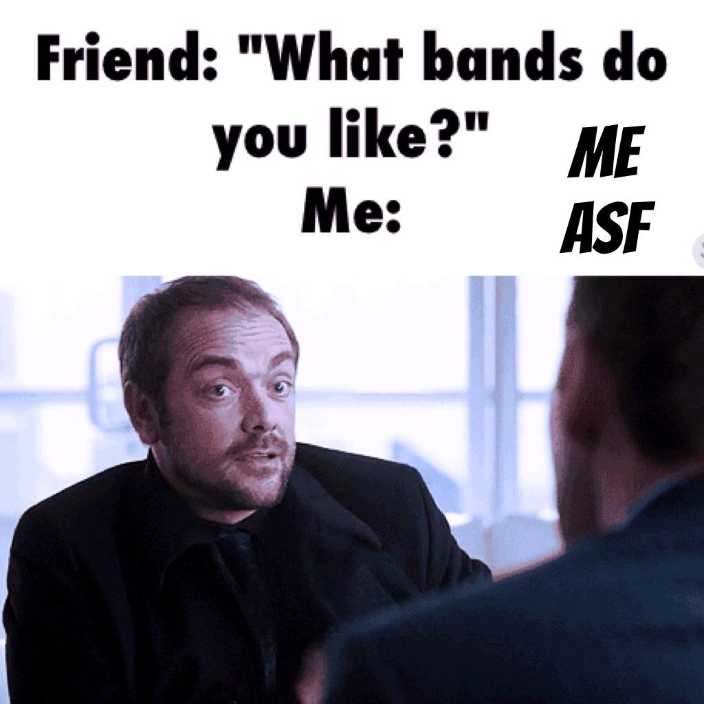 What bands do u like? Comment them below 