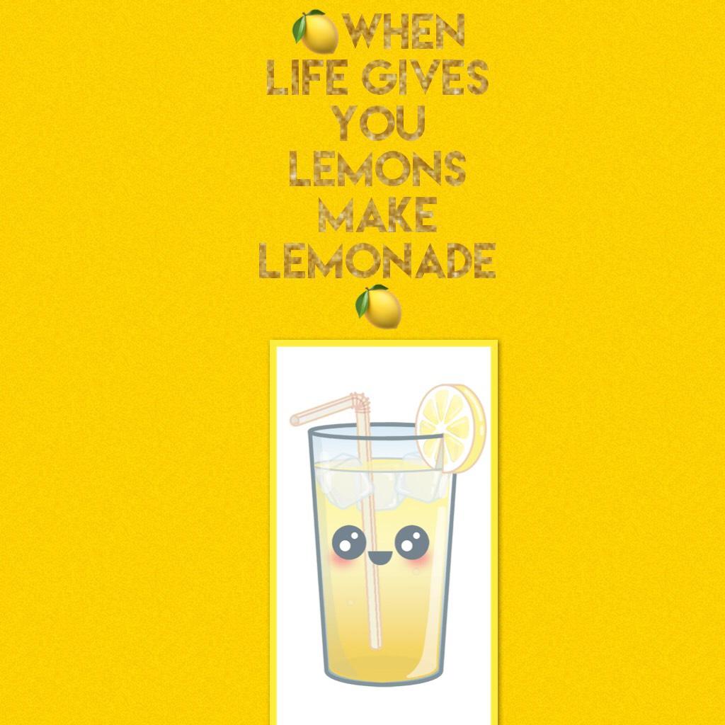 Lemonade, old times in summer