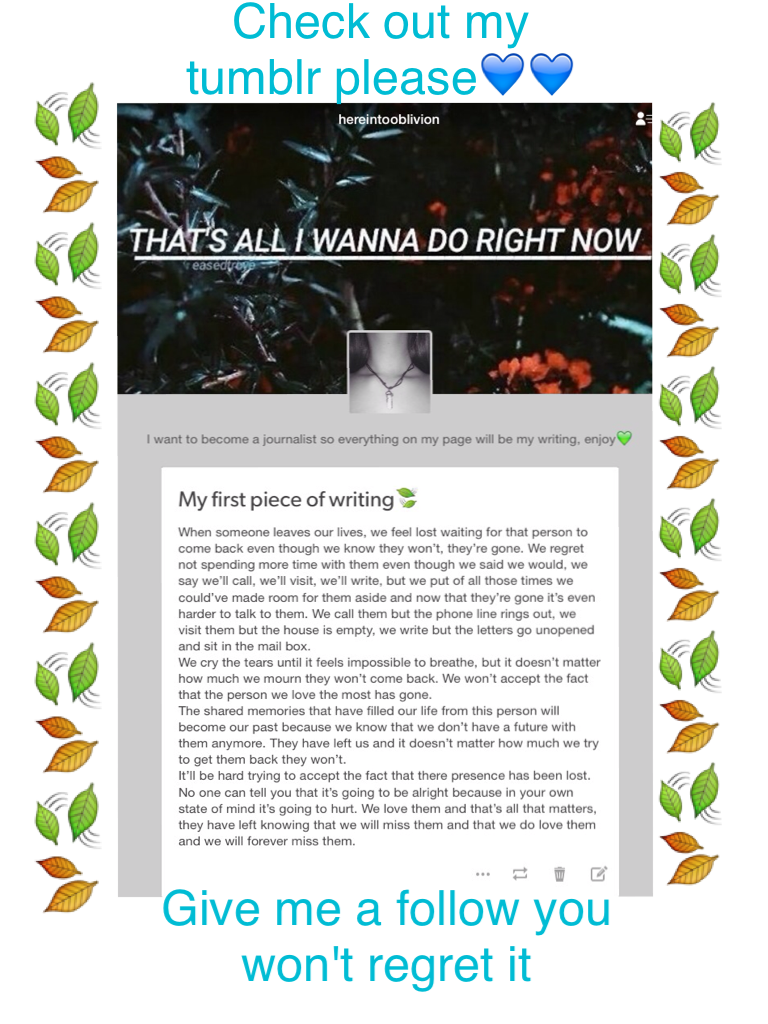Please have a look at my tumblr 