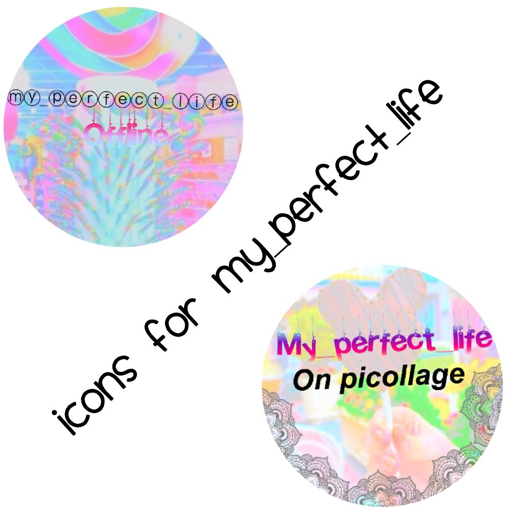 Icons for my_perfect_life