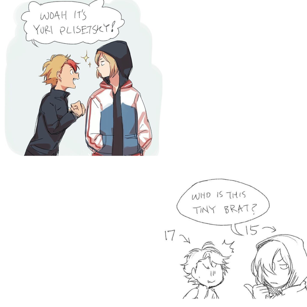 Credit to idk-kun on Tumblr

Ps Yurio is actually 16 now