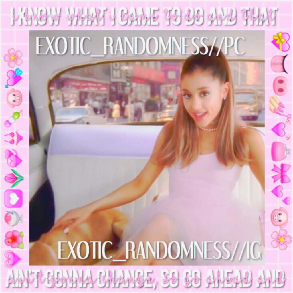 like this pic and my last pic for a follow! Maybe even a shoutout!♡♥ BTW the font I put my username is the ari fragrance font★♥