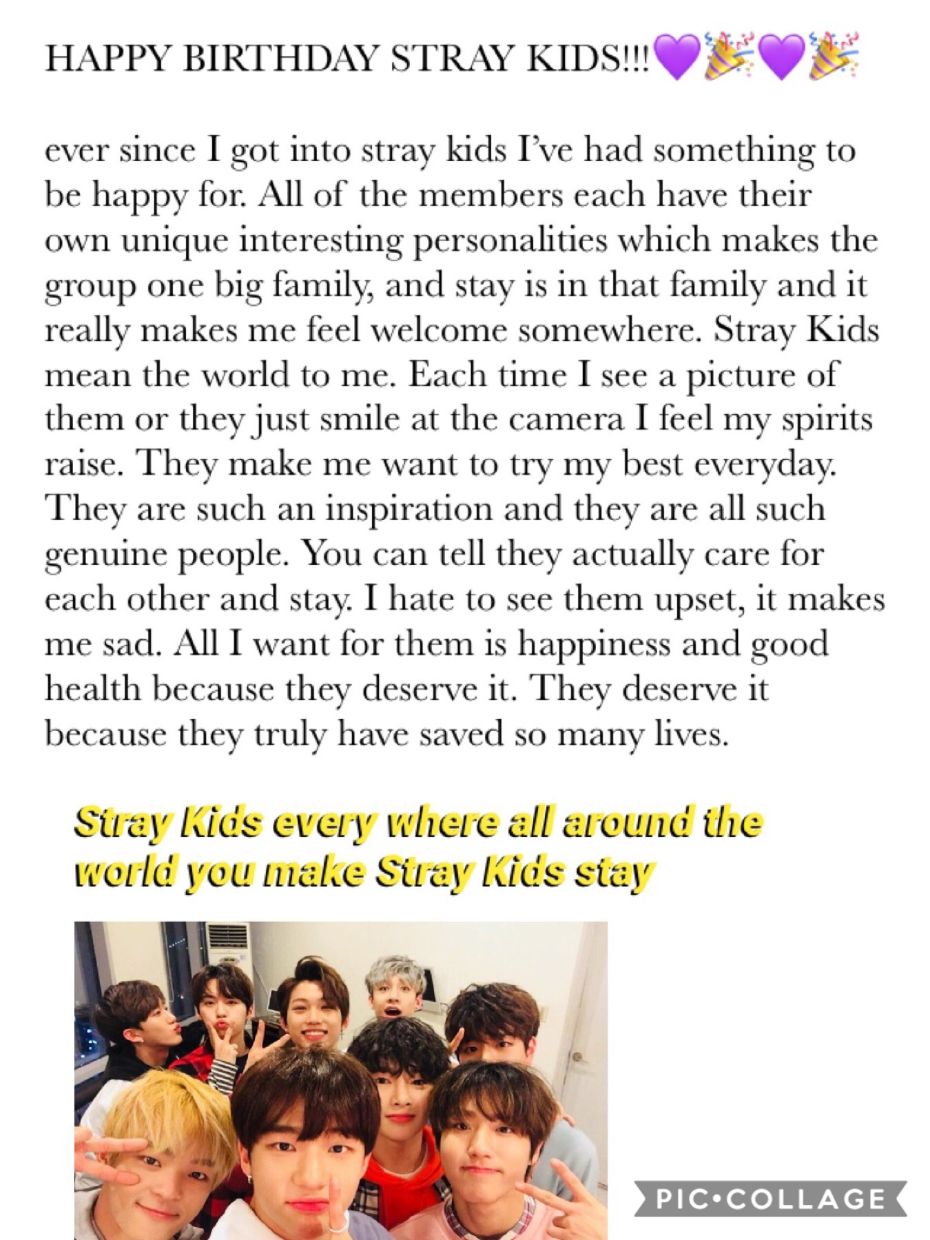 This got sappy😅😂no but seriously if you want to hurt Stray Kids then you have to get through me first👏🏻