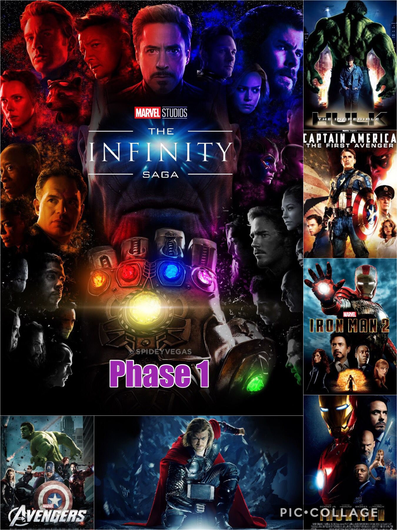 The Infinity Saga Phase 1 