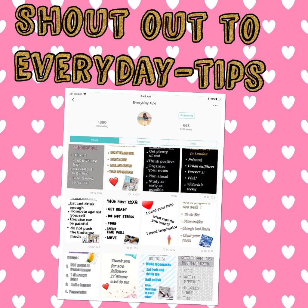 Shout out to Everyday-tips
