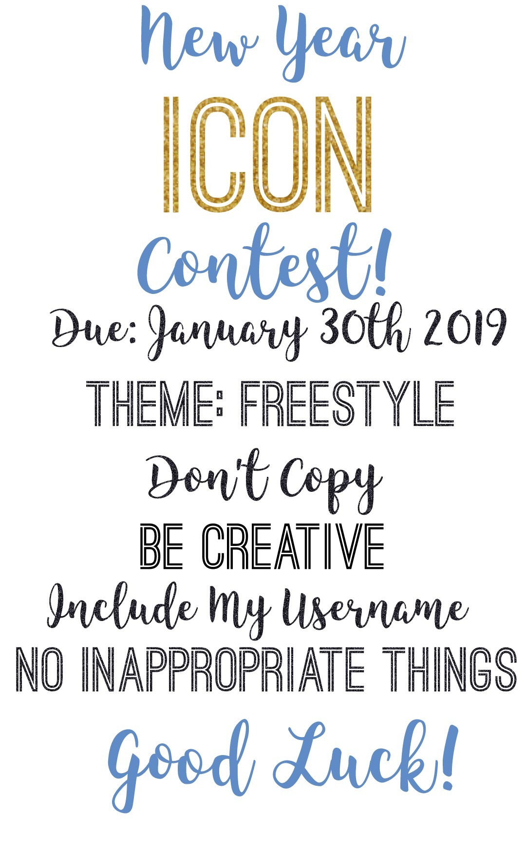 New Year Icon Contest!