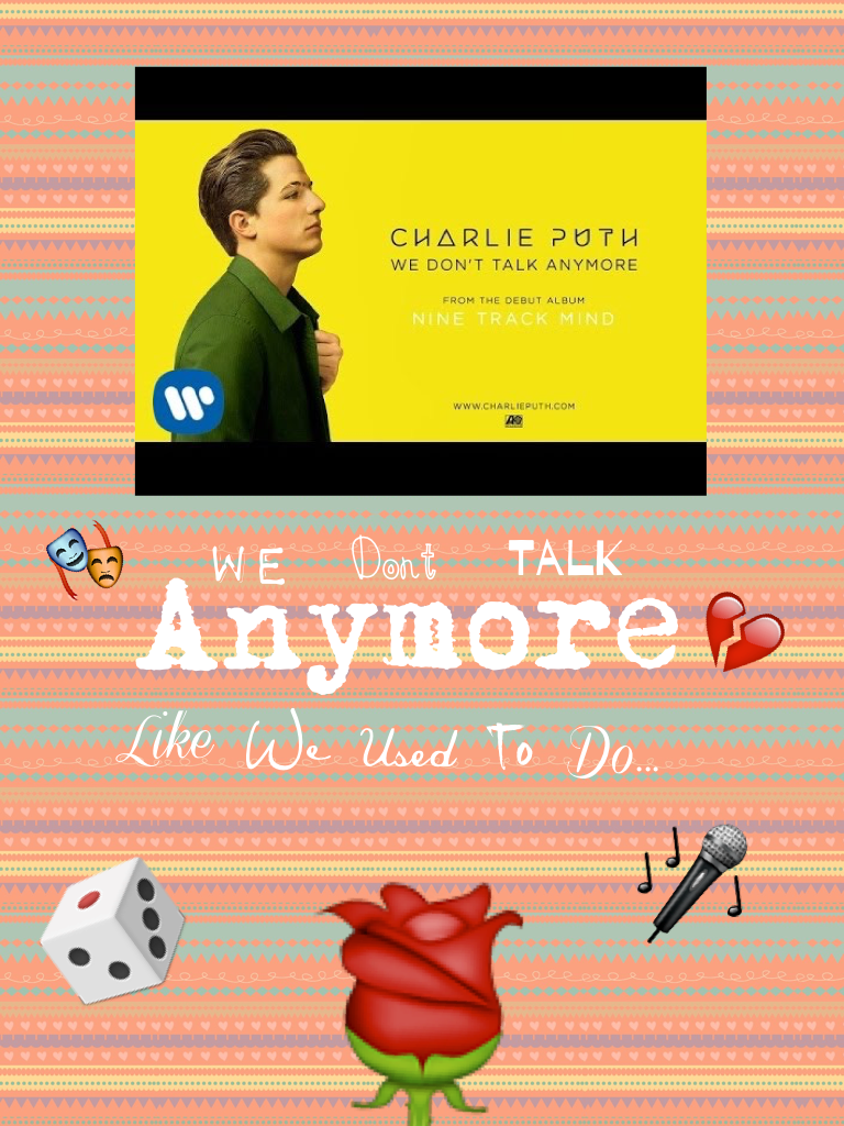 Charlie Puth - we don't talk anymore (ft Slena Gomez)