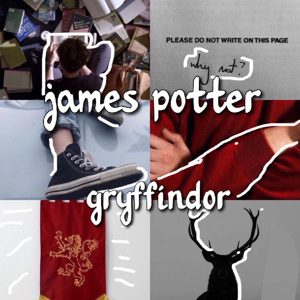 •Tap for James *sobs*.•
•I liked James I guess he was so laid back and awesome.•
•I have a Newt Scamander edit to post, a Remus Lupin and a Lily Evans aesthetic.•