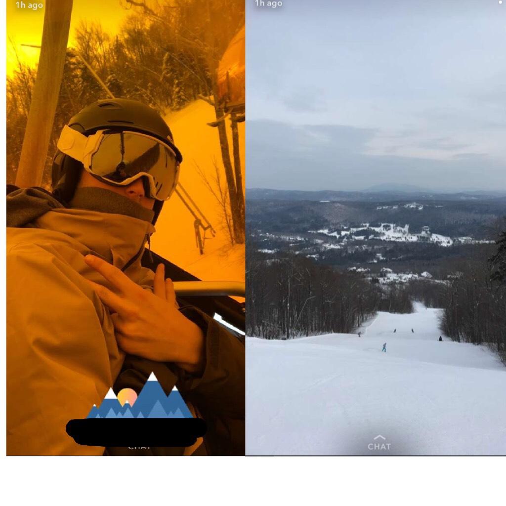 i wish i could see call me by your name but my family is homophobic and nosy and i’m broke so ¯\_(ツ)_/¯ 

aLSO IM HAVING A LOT OF FUN SKIING WOOT WOOT I LOVE VERMONT

((that’s my brother in the left picture btw))