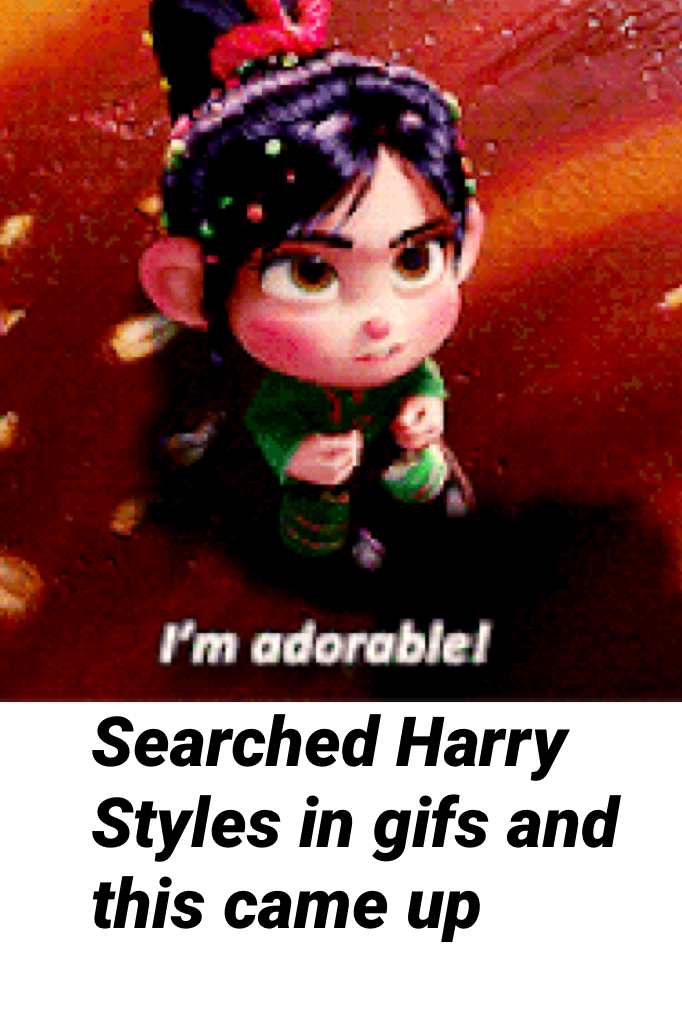Searched Harry Styles in gifs and this came up