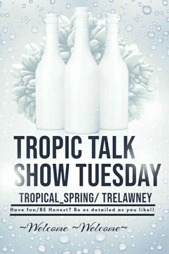 Welcome to Tropic Talk Show Tuesday. Today's interview will be with trelawney. He is crazy talented and super kind!! Colin will literally blow your mind. I HOPE THIS INTERVIEW WILL be interesting and give you a little bit about trelawney's account!!