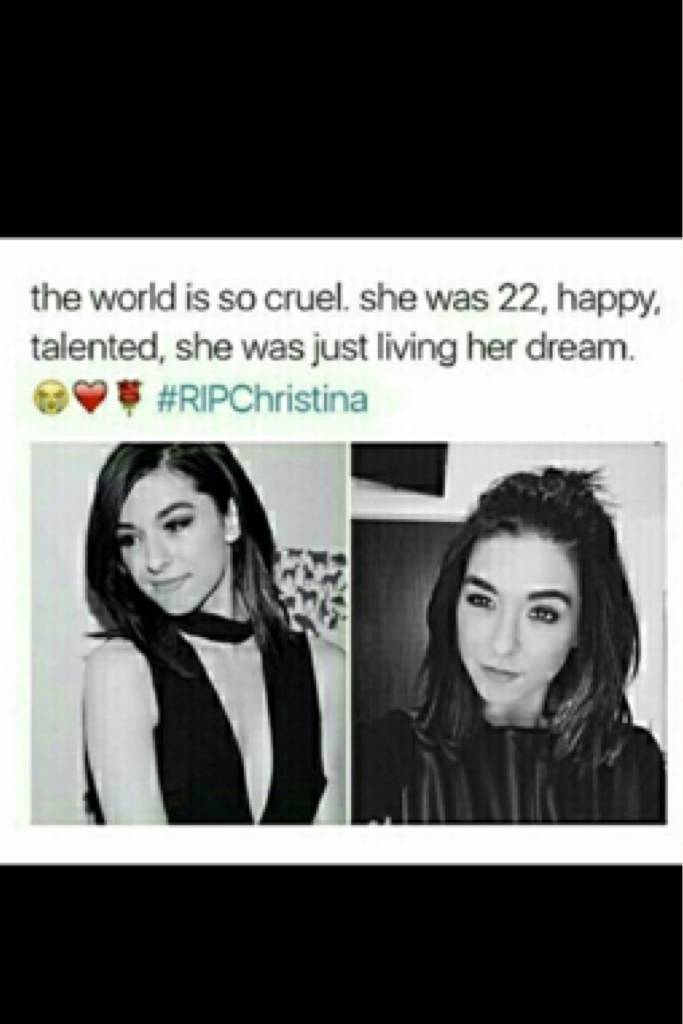 You are in my prayers Christina🙏🏼