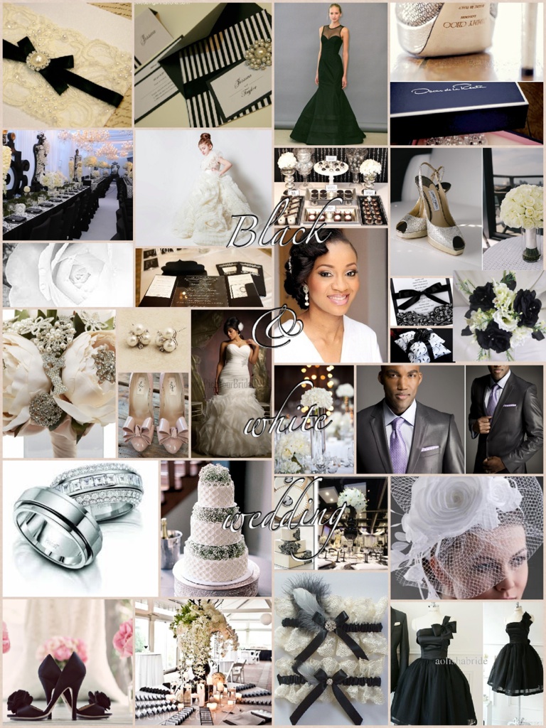 Black & white wedding ideas#wedding#glamorous 