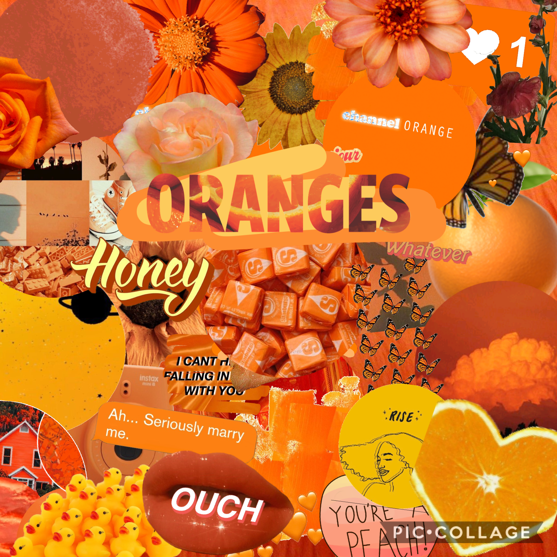 Comment your favorite orange emoji!