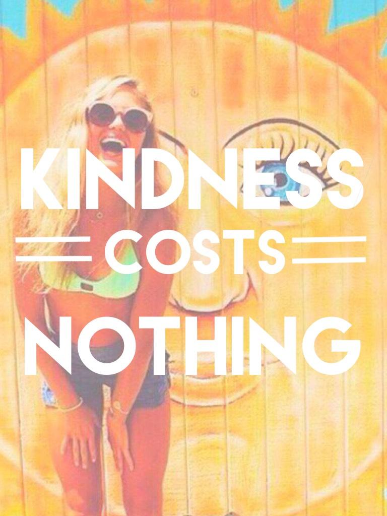 Kindness is contagious!
