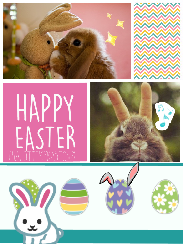 Happy Easter Pic Collage