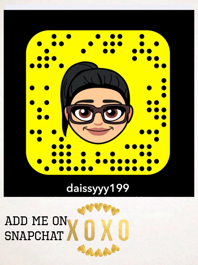 Add me on snapchat 💖💖