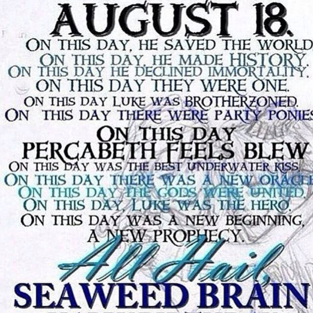 Happy 23rd seaweed brain!