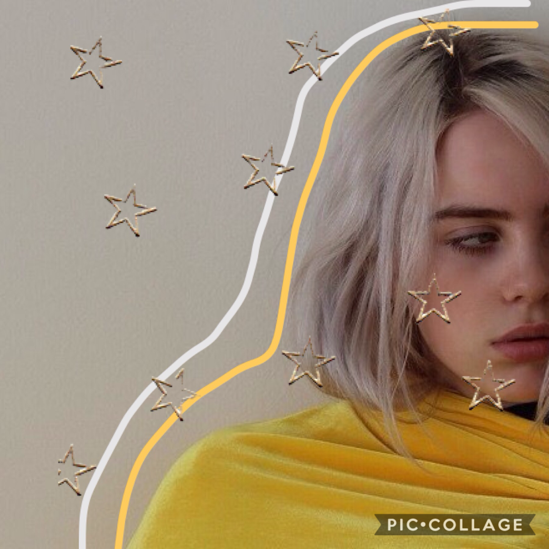 Everyone is doing a collage on Billie Eilish so that brings me here. 