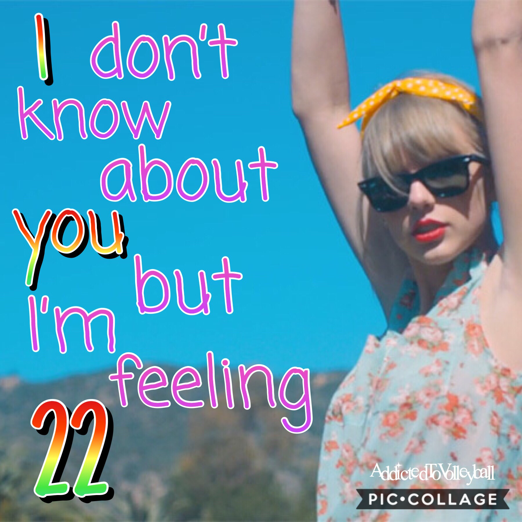 amazing news + new taylor edit 
I’m seeing Taylor on tour !! I’m so excited 😆🤗
This is “22” by T Swizzle 😝
Happy Birthday to Ariana Grande !!
Rate /10 ❣️
QOTD: have you ever seen Taylor in concert ?
AOTD: nope, this will be my first time ! 