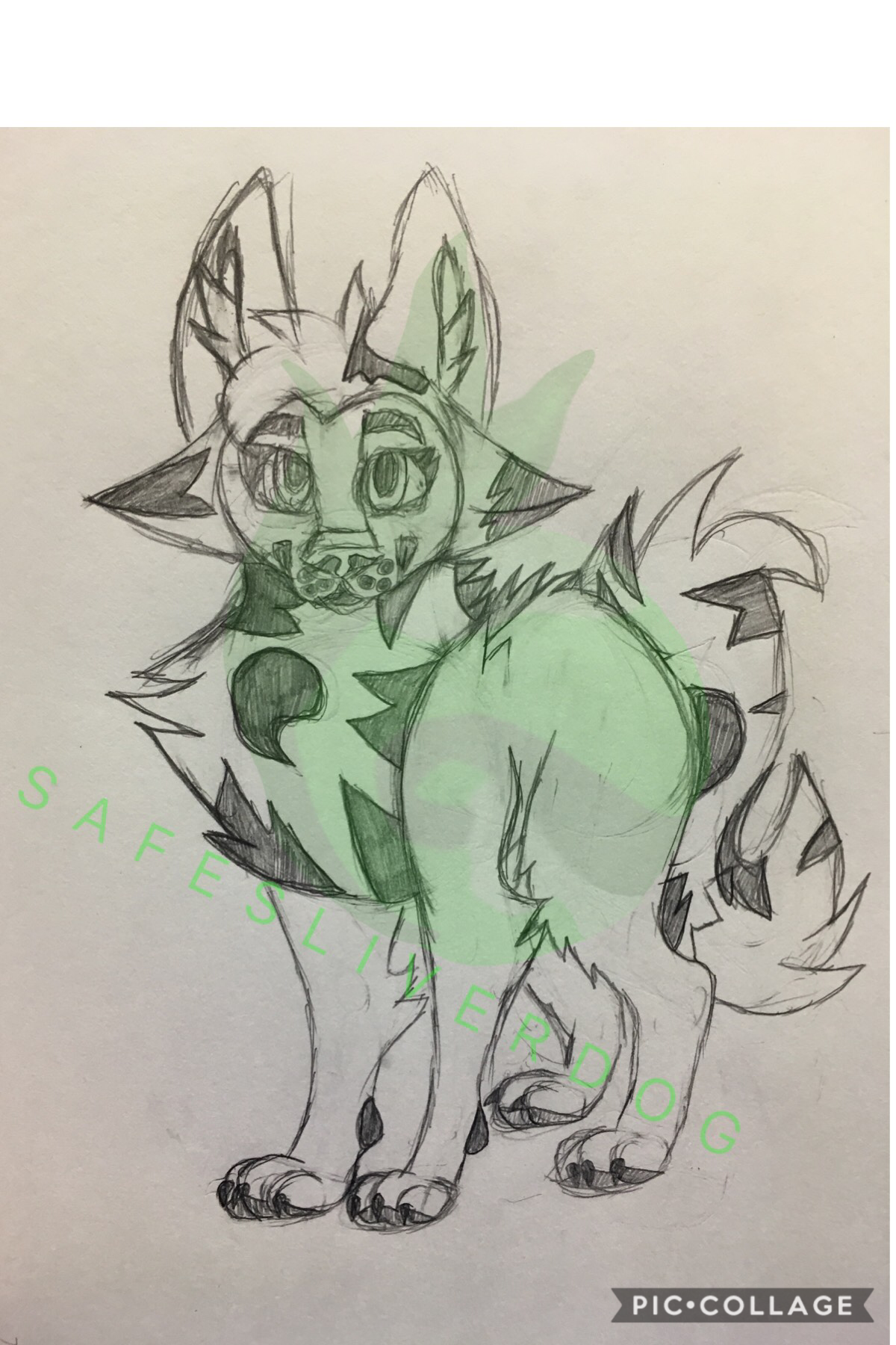 ✏️TAP!✏️
Here’s a small sketch I did at work today UwU 
I get a day off tomorrow so I’ll be working on my art trades yEE 