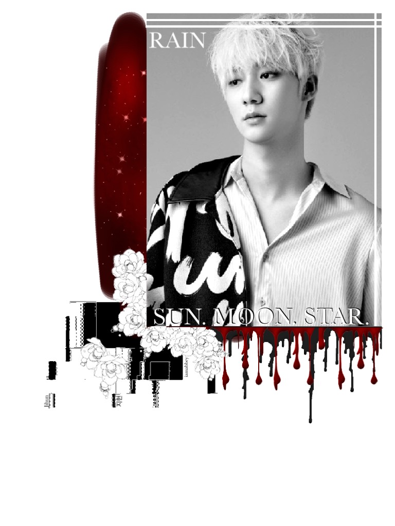 Jihun from KNK. Stan KNK, they are worth it. Also, yes, I’m so out of ideas that I’m reusing a theme from one of my older collages 
If you see this I love you ☺️