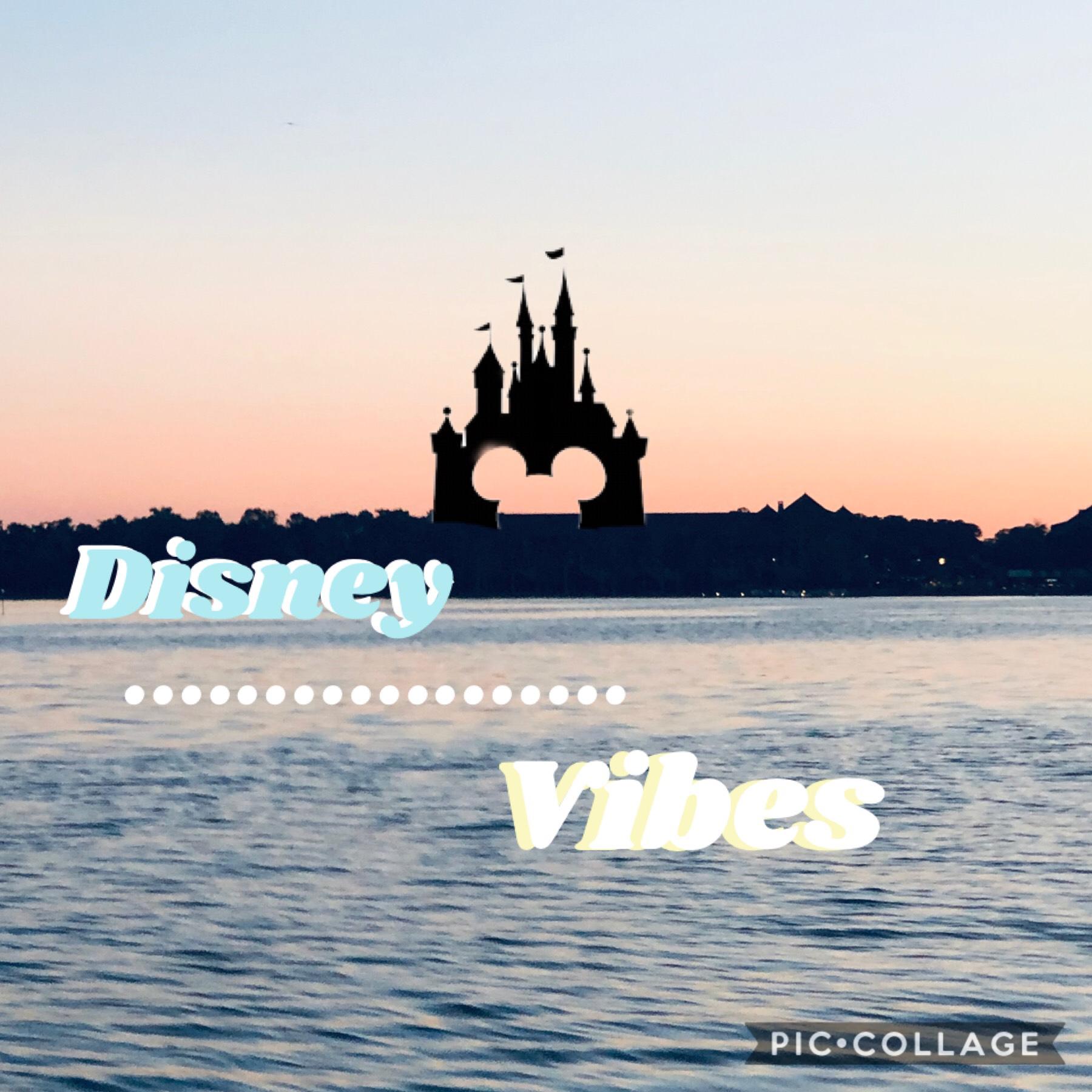 I took this picture- did the edits, and love how it came out! This photo was taken by me in the Disney Resort on a boat during sunset. Sadly I’m home now but had a great vacation!