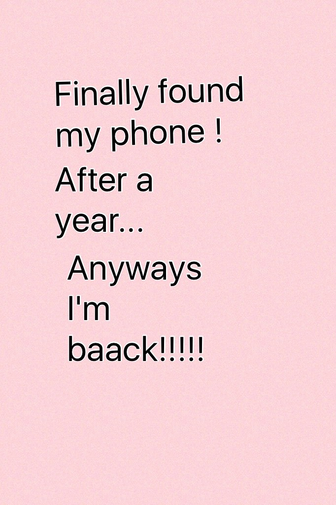 Found phone!