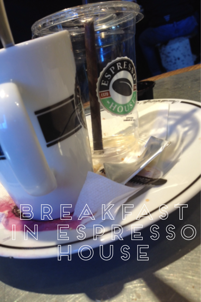 Breakfast in espresso house 