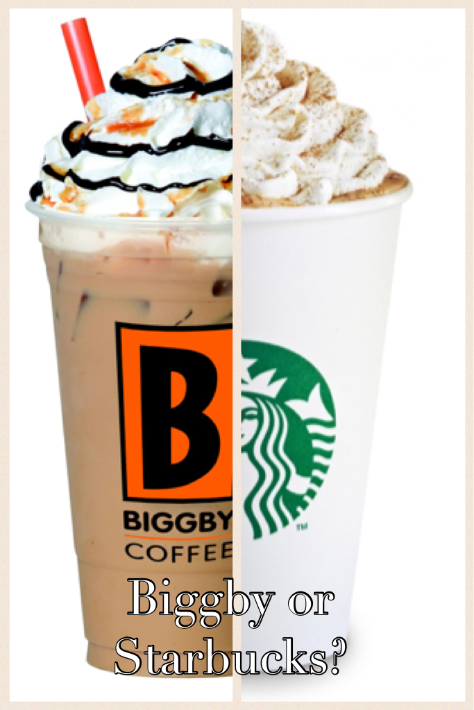 Biggby or Starbucks?