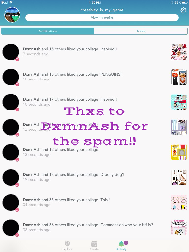 Thxs to DxmnAsh for the spam!!