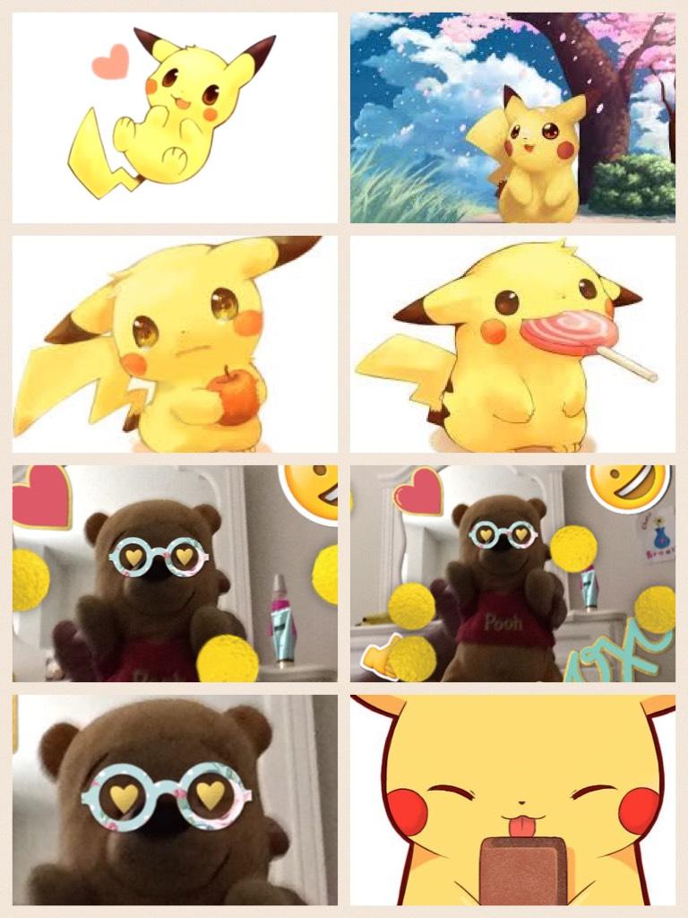 Who is cuter pikachu or Winnie the Pooh